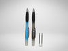 Black & Blue Pendemic with extra ink refill - One colour of each with extra ink refills