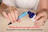 2 blue Pendemic with extra ink refill and a pen case - Pen Sanitiser - Refillable spray cartridge
